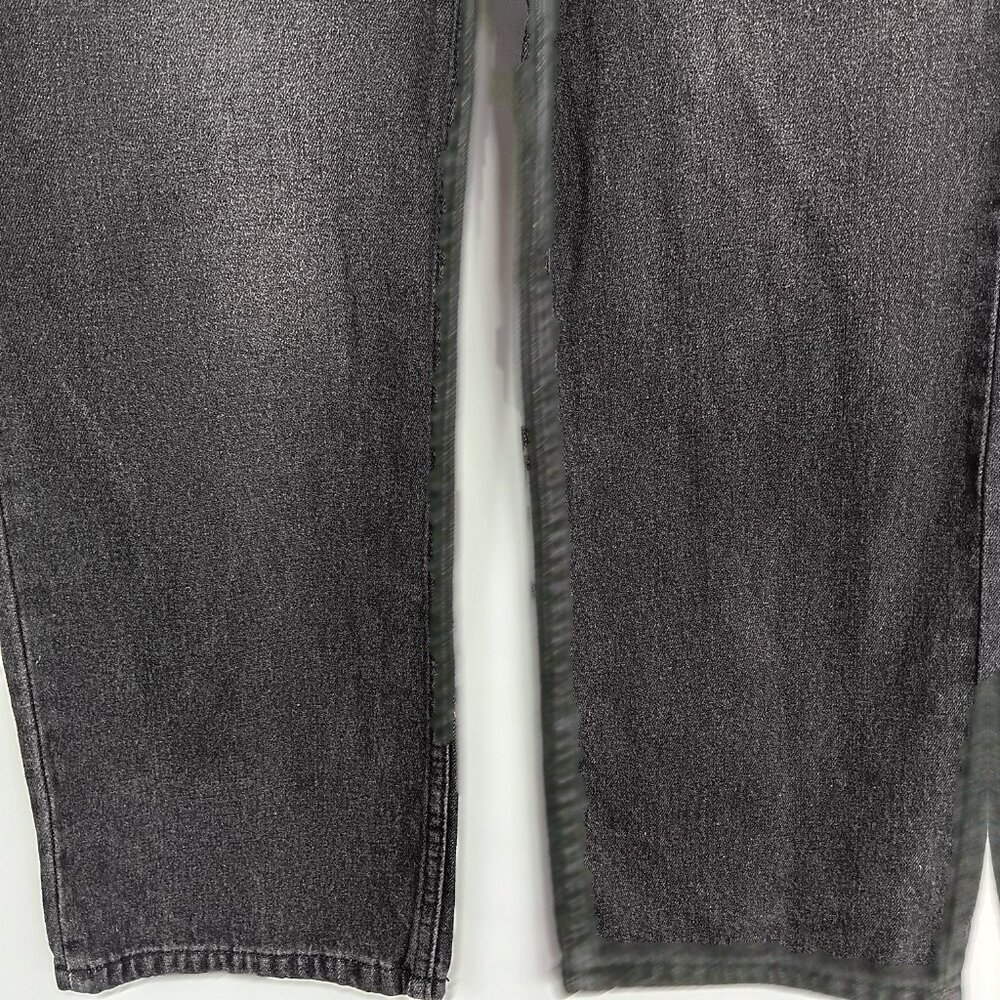 NEW LEVI'S SILVER TAB Stay loose Boy Jeans Black Size 14 Straight leg - Picture 3 of 9